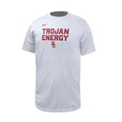 USC Trojans Youth Nike White Trojan Energy Bench T-Shirt